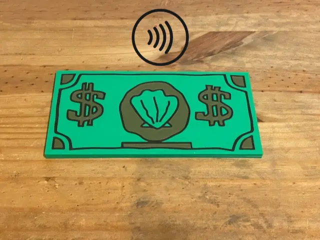 SpongeBob Tap to Pay Shell Dollar — modelo 3D
