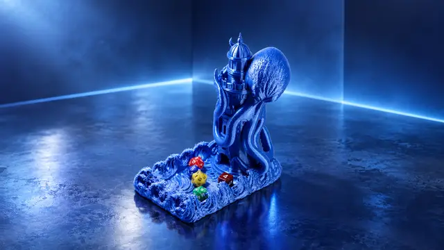 Octopus Dice Tower — modelo 3D