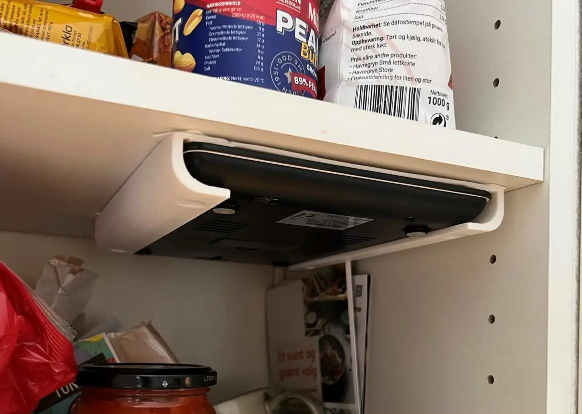 Kitchen scale holder - Kitchen organizer — modelo 3D