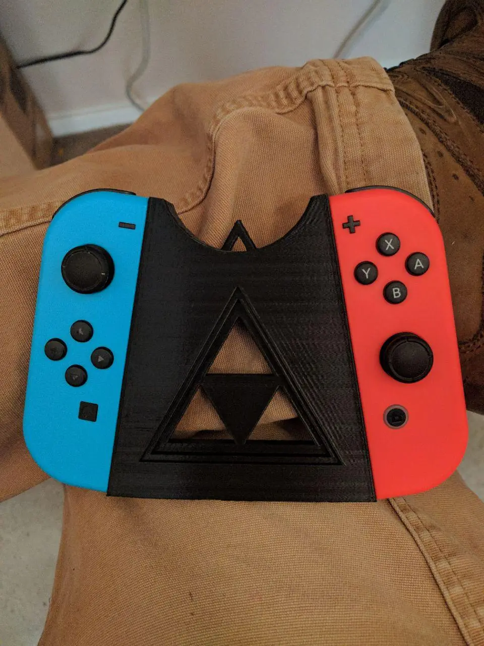 Zelda inspired Nintendo switch joycon holder — modelo 3D