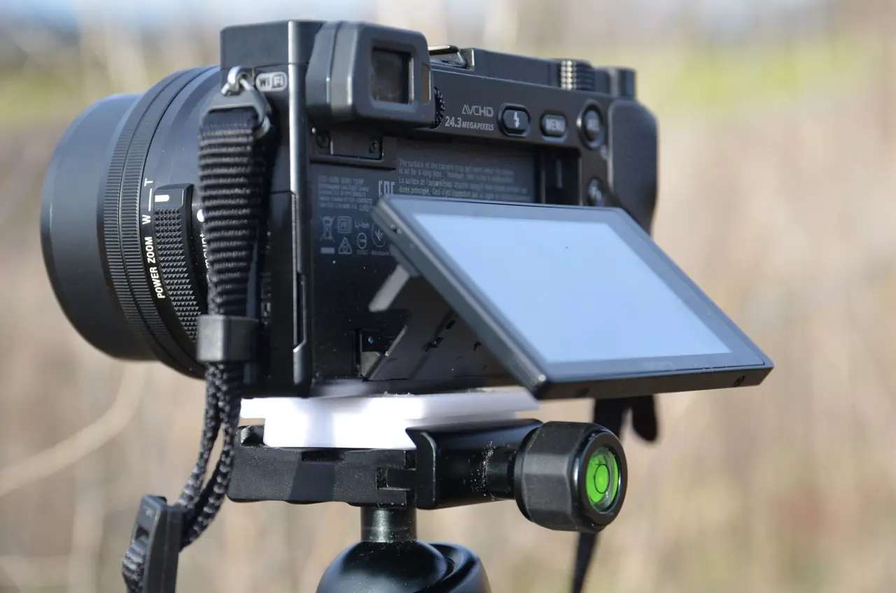 Camera quick release plate — modelo 3D