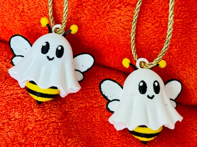 Boo Bee – The Sweetest Little Ghost in the Hive — modelo 3D