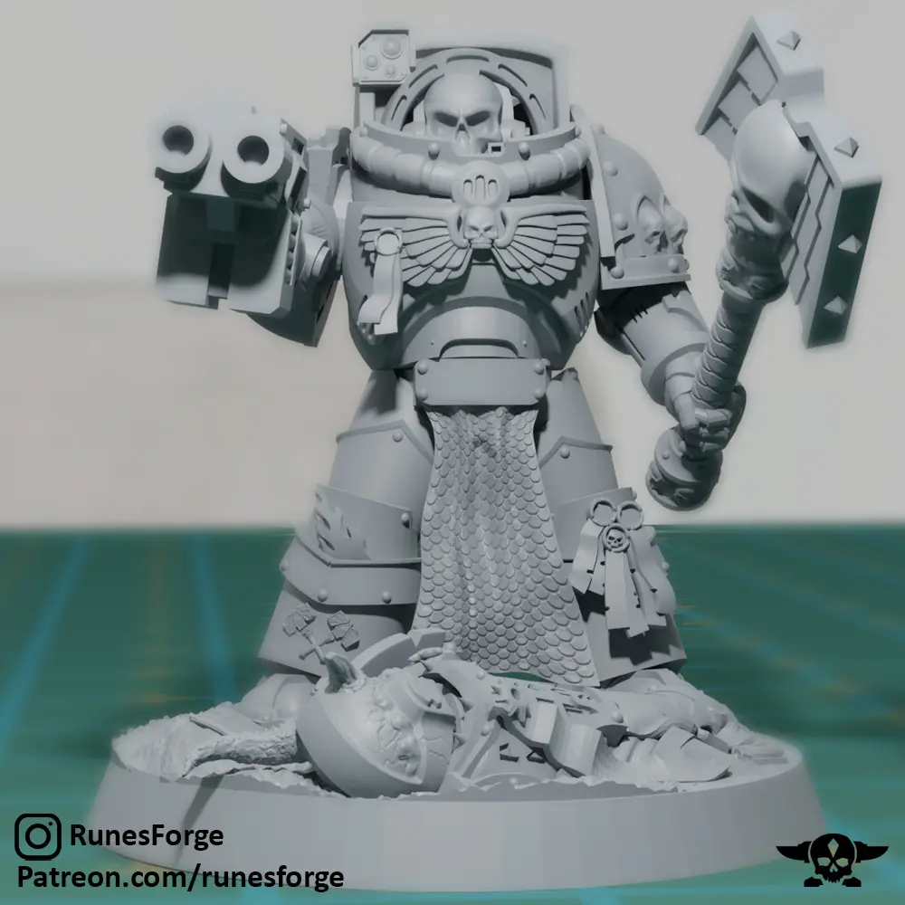 Reaper Chaplain — modelo 3D