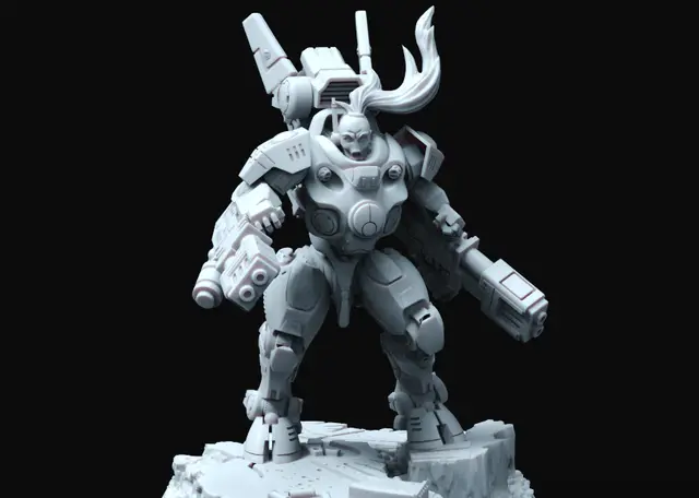 Kitten's stealthy waifu — modelo 3D