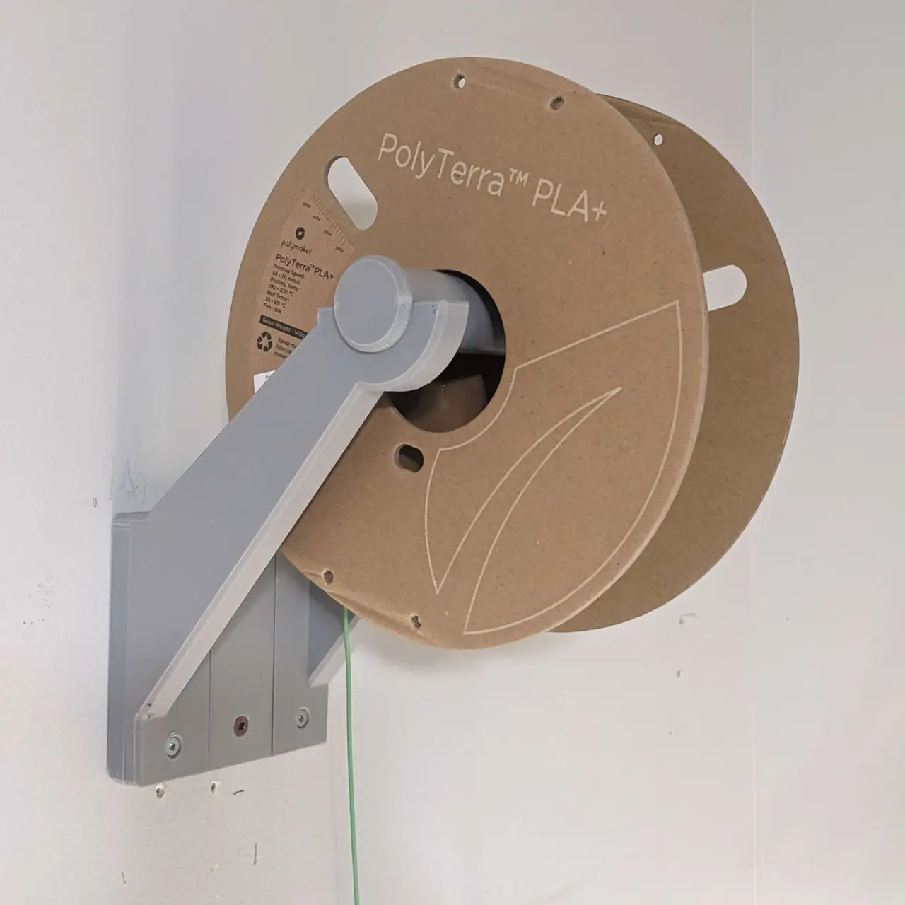 Wall Mounted Filament Holder — modelo 3D