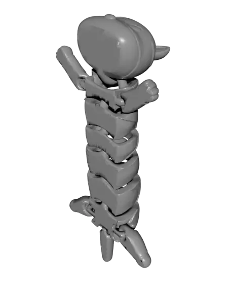Long Cat — modelo 3D