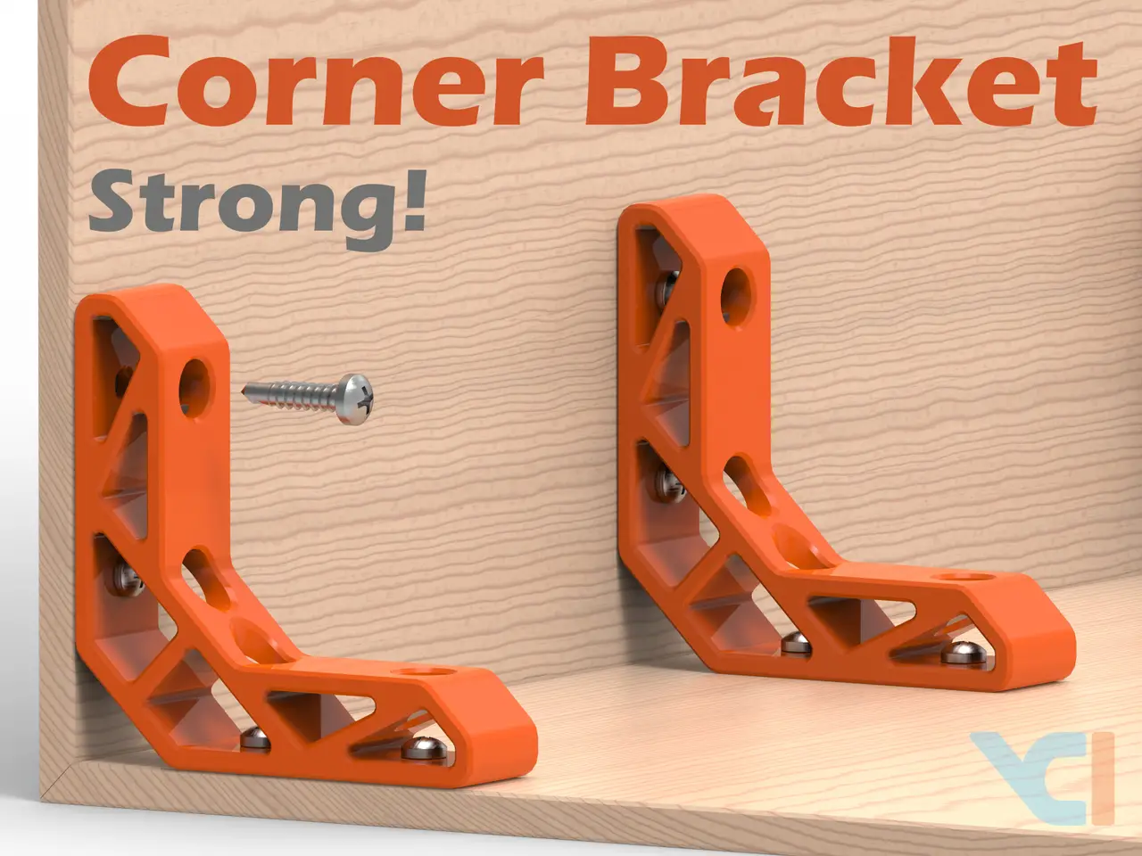 Strong Corner Bracket — modelo 3D