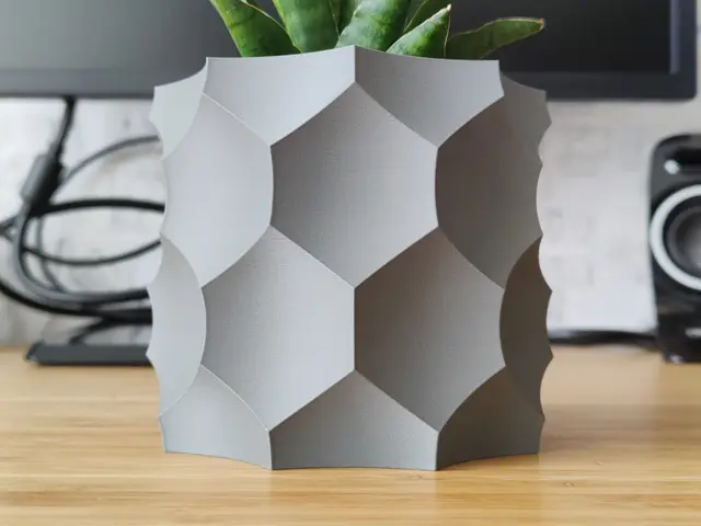 Anti-sphere 2 Plant pot and Planter - Vase mode design — modelo 3D