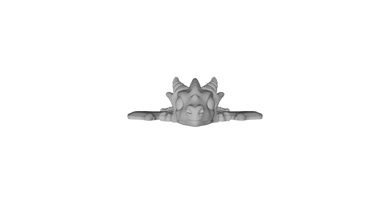 Articulated Dragon - Multicolor — modelo 3D