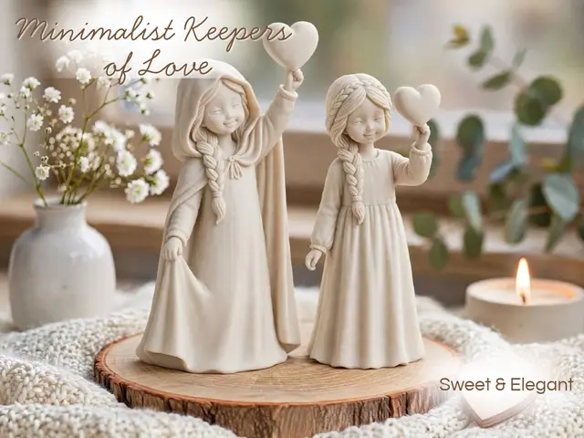 Minimalist Keepers of Love Heart Figures — modelo 3D
