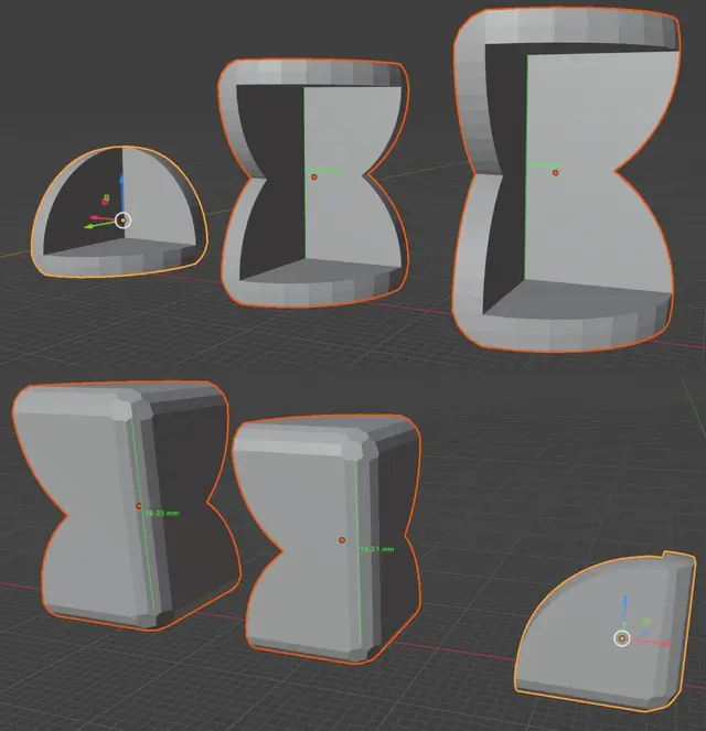 Furniture Corner Guards — modelo 3D
