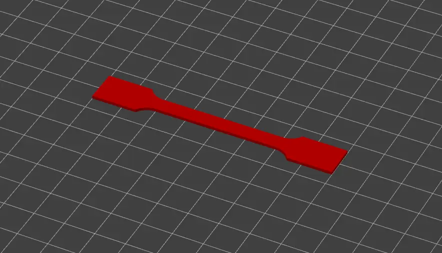 ГОСТ 11262-2017 (ISO 527-2:2012) — modelo 3D