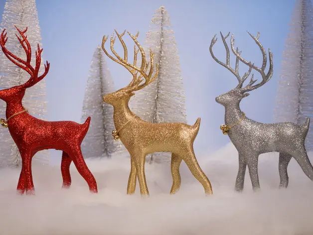 Christmas Deer — modelo 3D