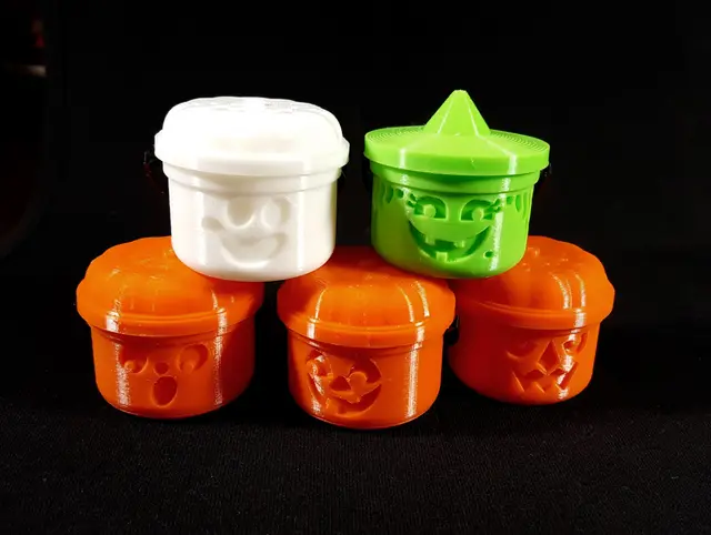 Mini Halloween McBuckets — modelo 3D