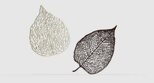 Leaf Veins System — modelo 3D