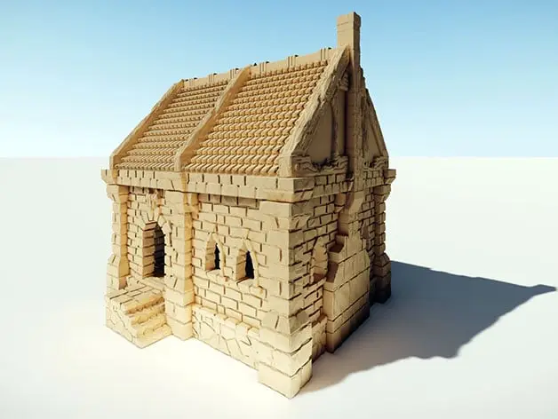 Ulvheim Cottage — modelo 3D