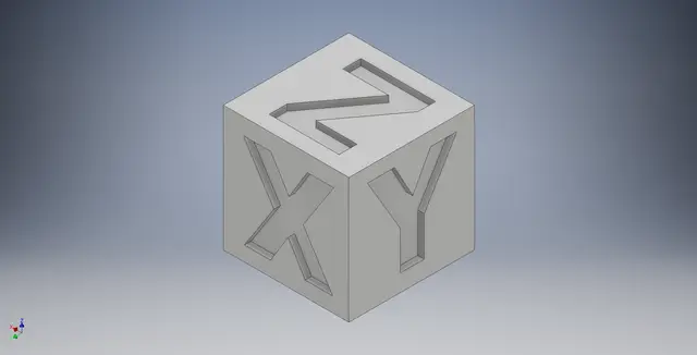 Calibration Cube — modelo 3D