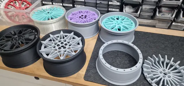 200mm Radstand // Niedrige und hohe Felge für schöne Designs — modelo 3D