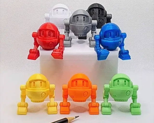 Kenji the print-in-place benchy robot — modelo 3D