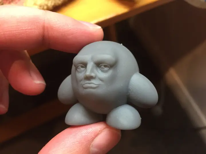 Kirb — modelo 3D