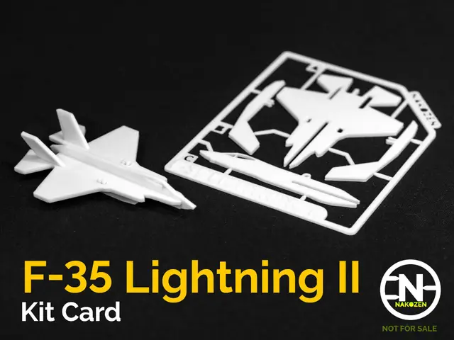 F-35 Lightning II Kit Card — modelo 3D
