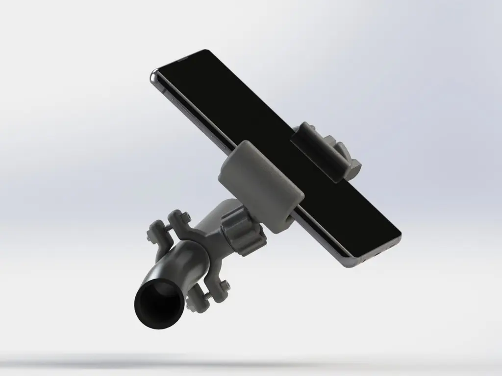 Universal Handlebar Phone Mount V2 — modelo 3D