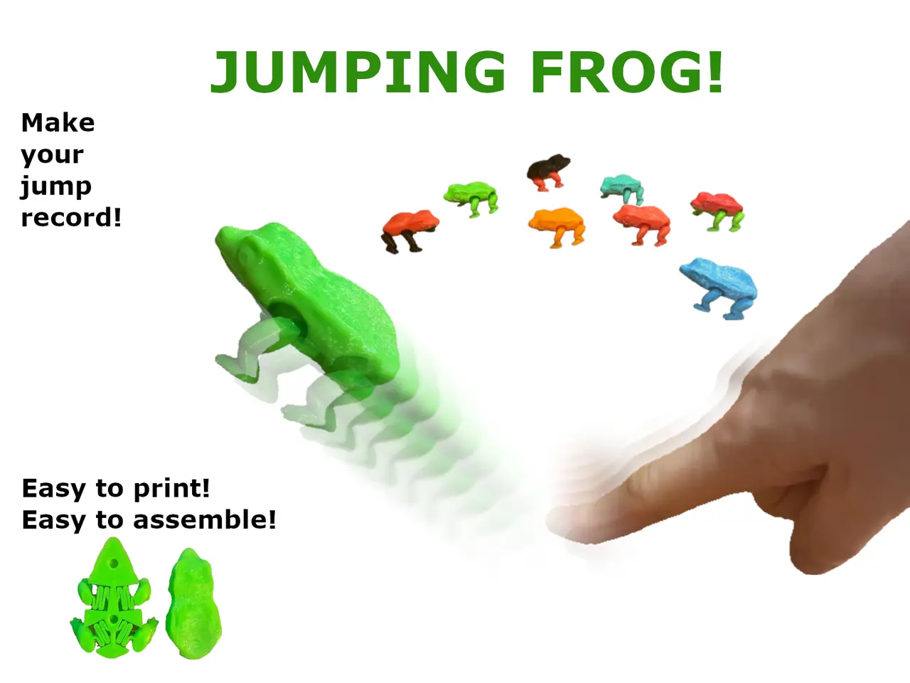 Jumping FROG — modelo 3D