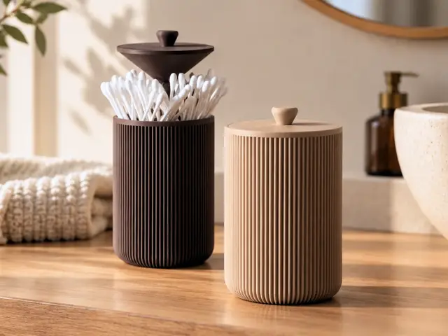 Q-tip Dispenser | Japandi — modelo 3D