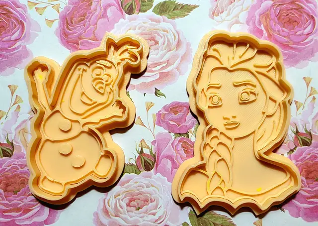 Frozen cookie cutters — modelo 3D