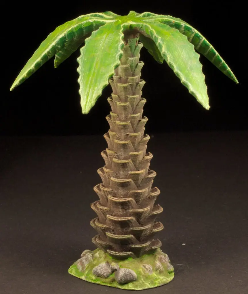 Tabletop plant: Palm Tree (01) — modelo 3D