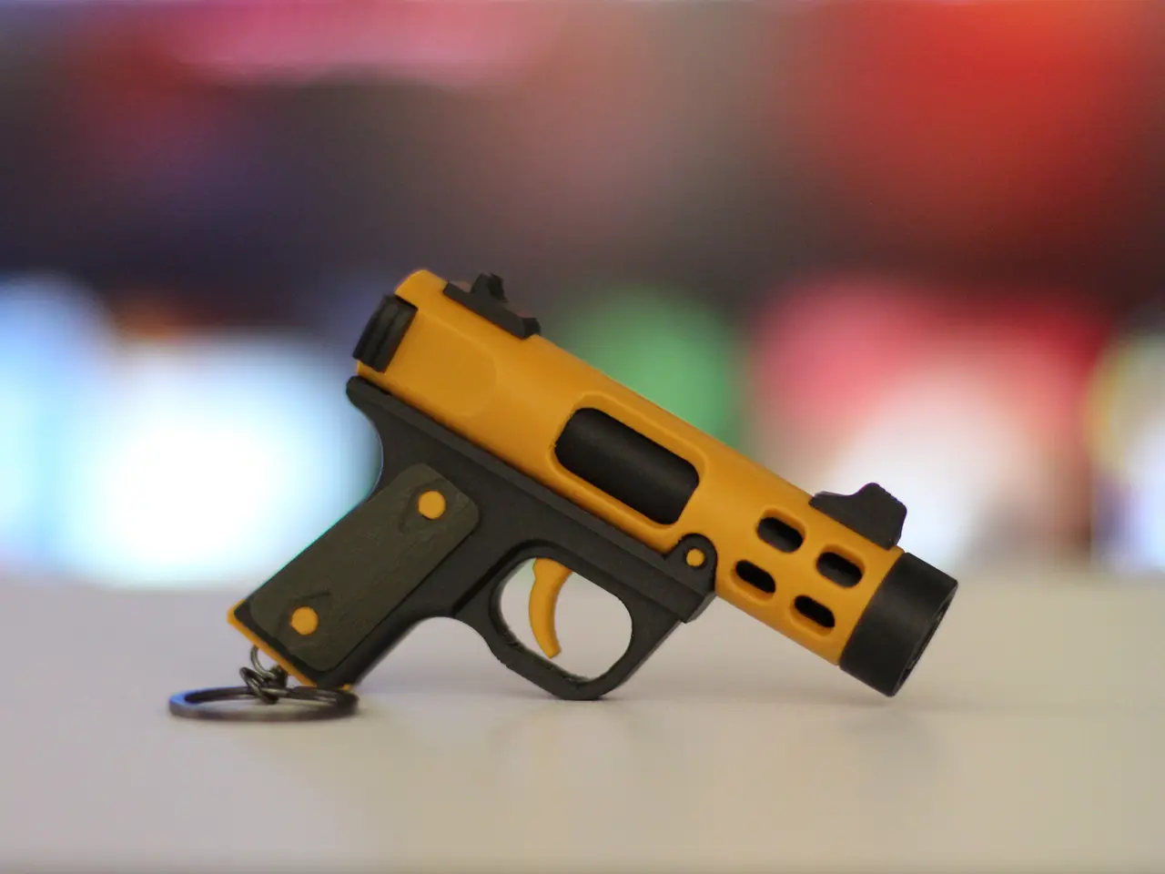 Fidget keychain - BB Ruger Mark IV — modelo 3D