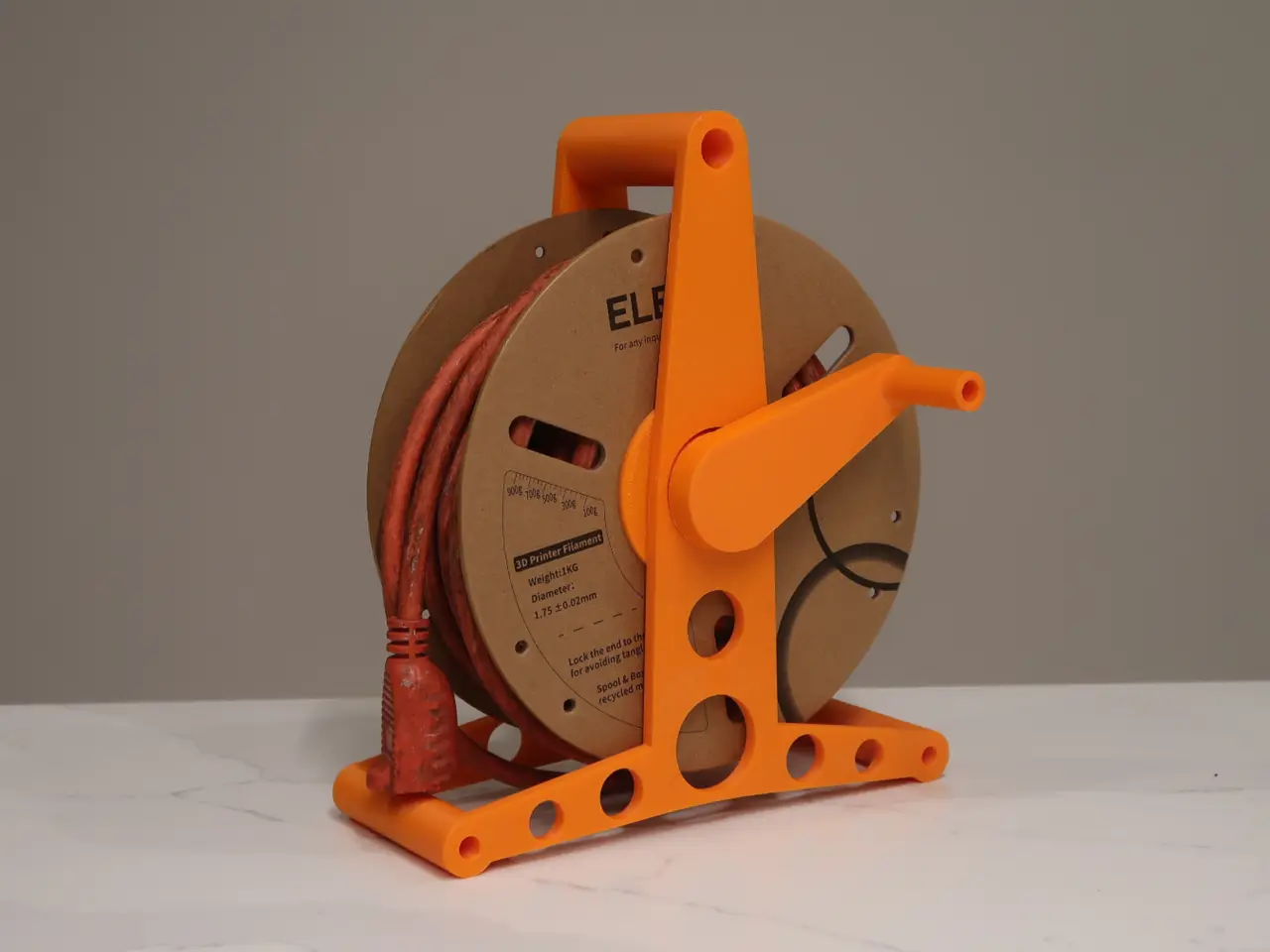 Extension Cable Reel — modelo 3D