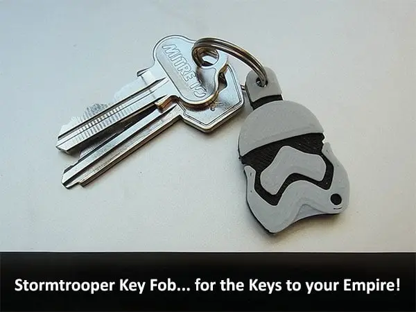 Stormtrooper Key Fob — modelo 3D