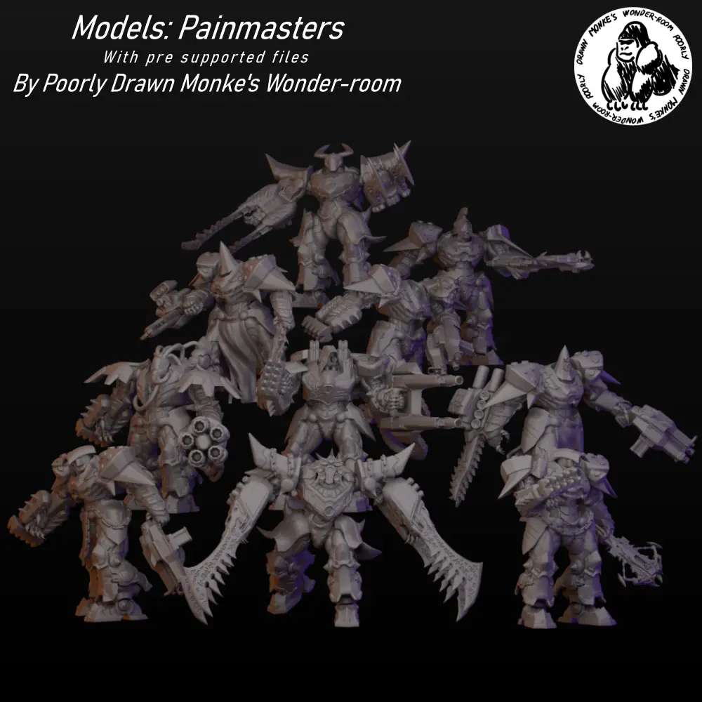 Painmasters — modelo 3D