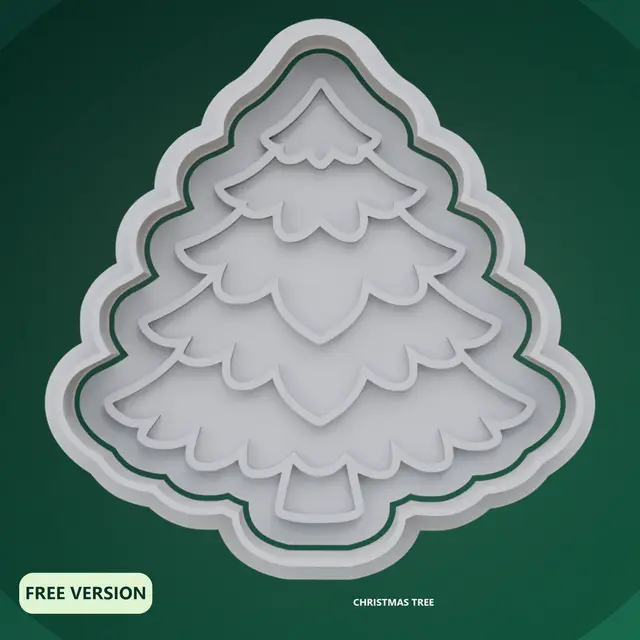 Christmas Classics Cookie Cutter STL – 3D Print Biscuit Mold — modelo 3D
