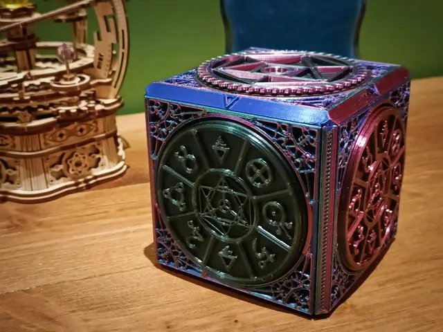 Alchemist's Cube - Puzzle Combination Box — modelo 3D