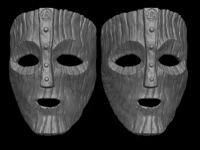 Loki mask from the movie "The Mask" — modelo 3D