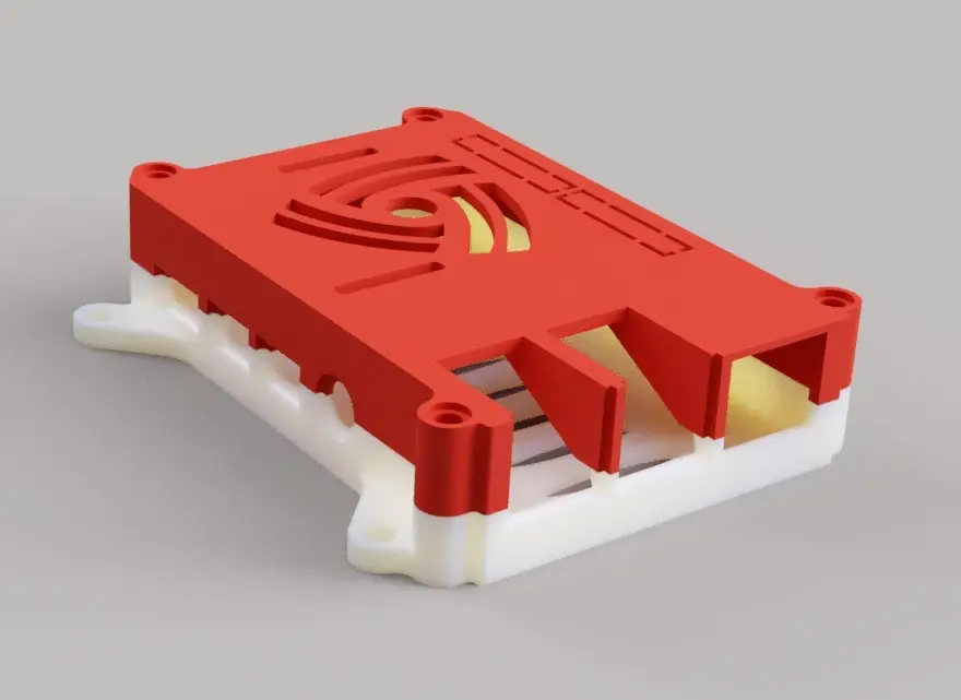 Raspberry Pi 4 case — modelo 3D