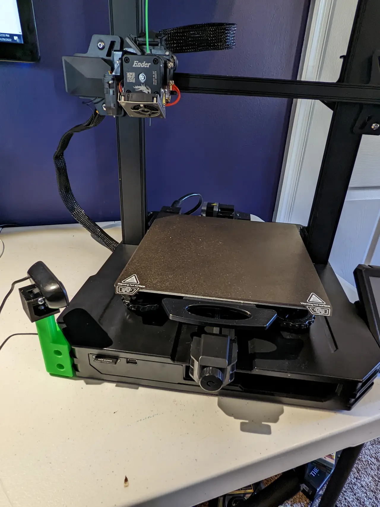 Ender 3 S1 Pro 1/4-20 Camera mount — modelo 3D