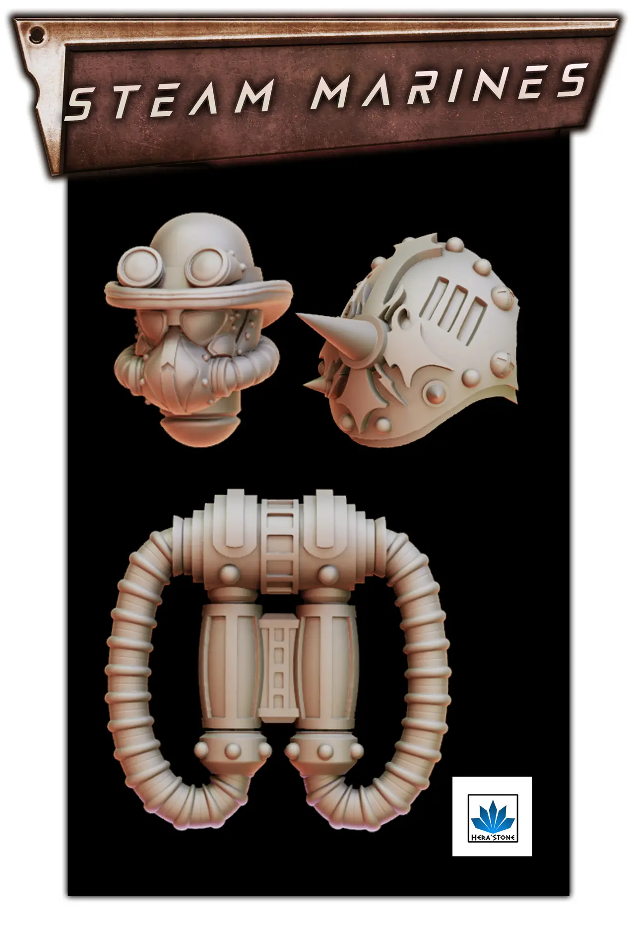 Steam Marine Free sample — modelo 3D