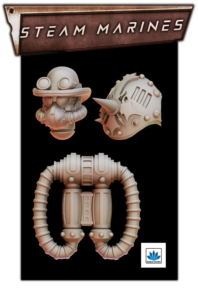 Steam Marine Free sample — modelo 3D