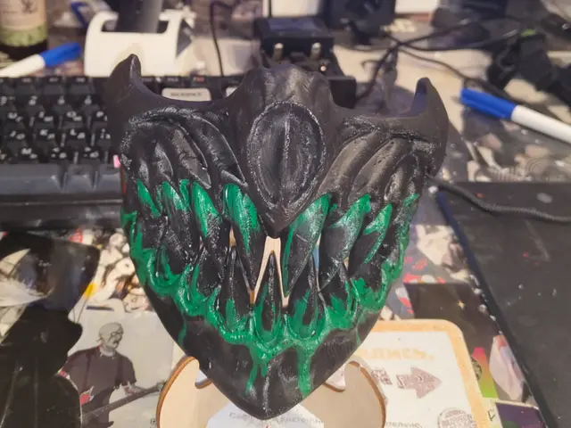 The mask of the demon — modelo 3D