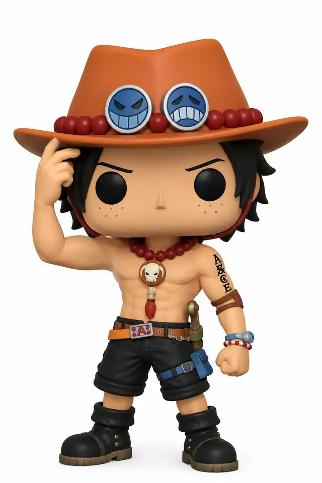 Portgas D. Ace (One Piece) — modelo 3D