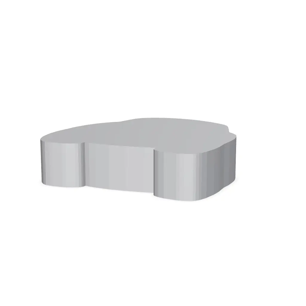 Suzuki Cappuccino Cartoon Cookie Cutter — modelo 3D