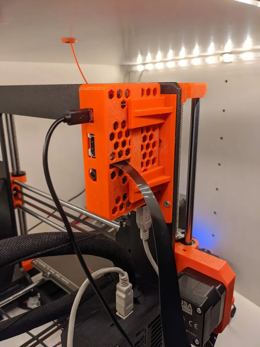 Raspberry Pi 3b case — modelo 3D