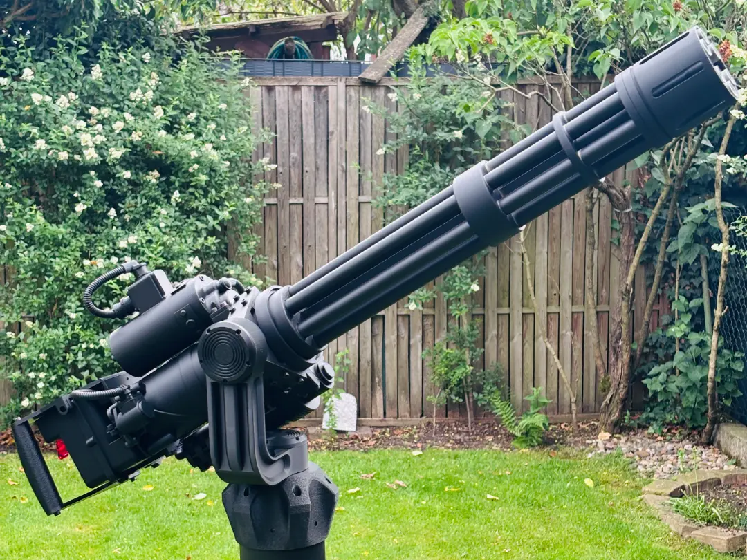 M134 Real Life Mini Gun Gelblaster — modelo 3D