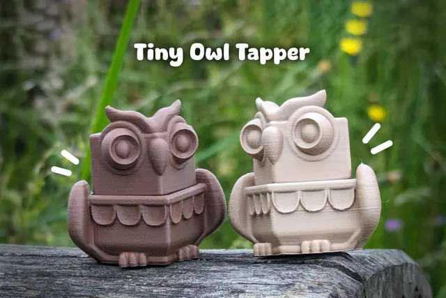 Tiny Owl Tapper! — modelo 3D