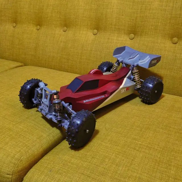 Mk Ultra - 3D printable 1/10 4wd buggy — modelo 3D