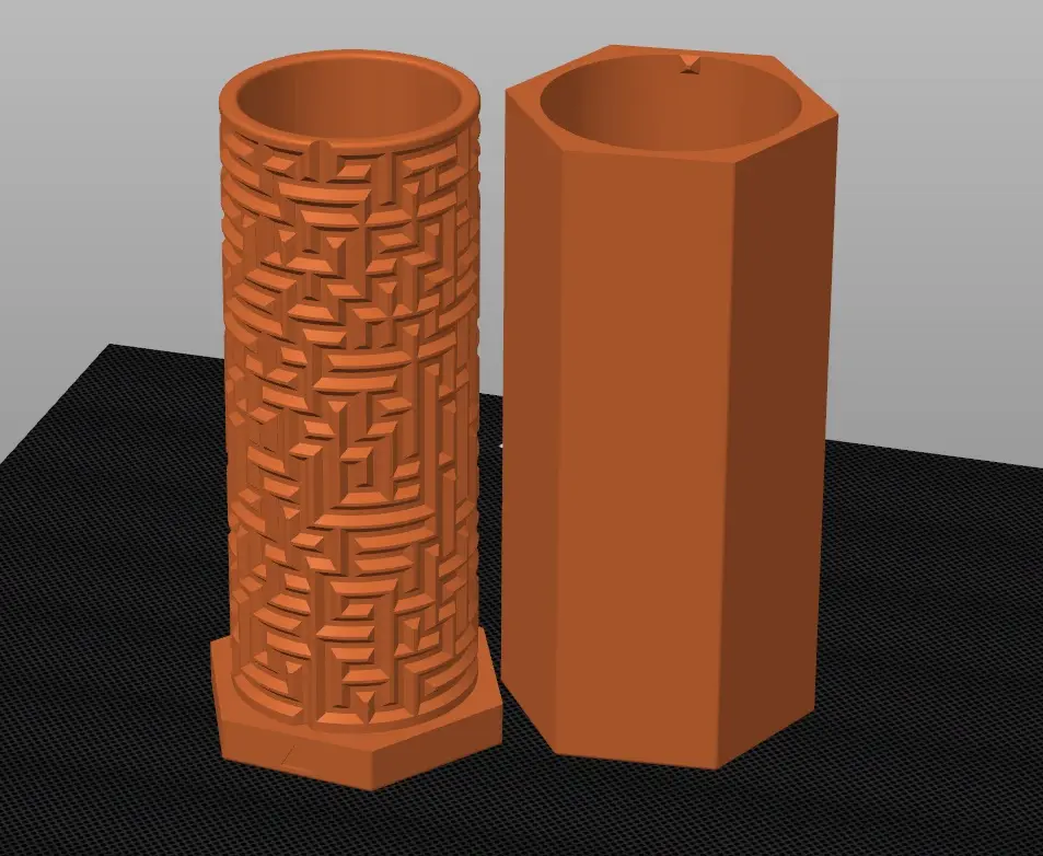 Puzzle Maze Tube — modelo 3D