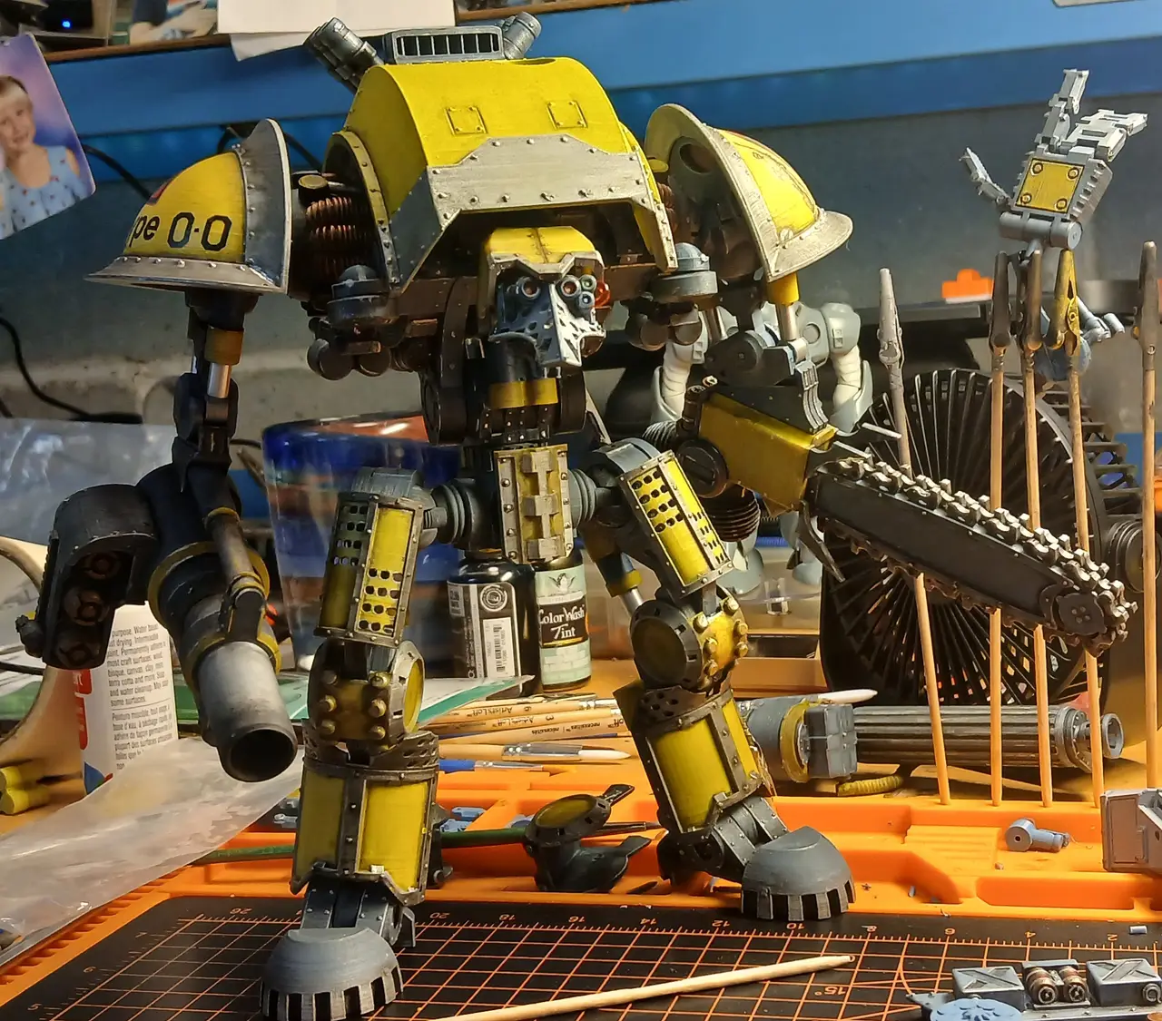 Caratacus Class Imperialist Battle Platform Mech Proxy — modelo 3D